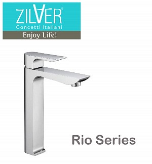 Zilver Rio Series Basin Mixer Long